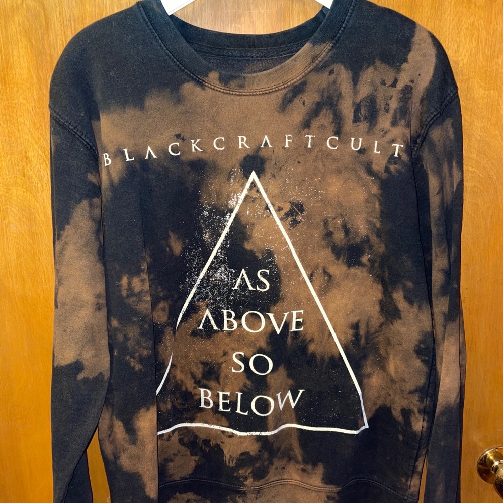 Black craft sweatshirt